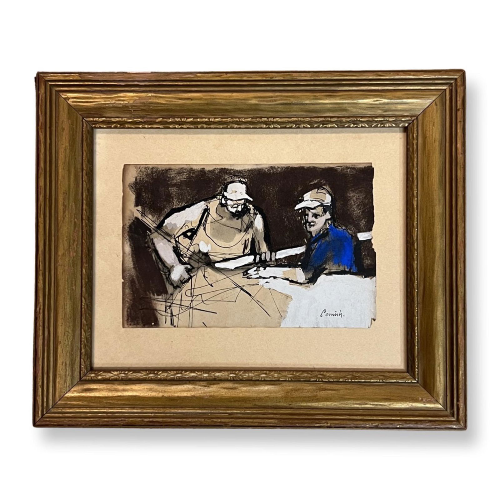 Clarence E. Braley (1854 - 1927) American " Rocky Coast": Clarence E. Braley (1854 - 1927) American " Rocky Coast" Pastel on paperboard ,Signed ,measures 19" x 6" inches