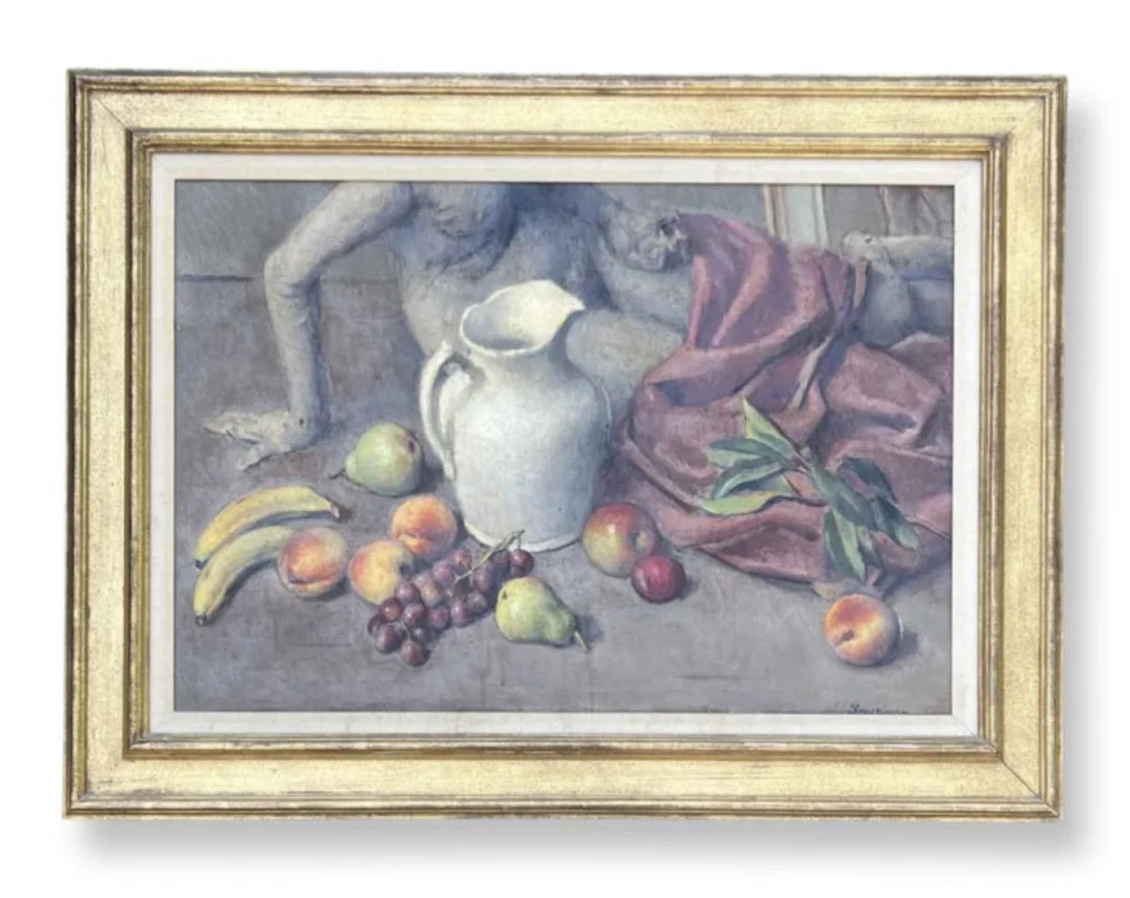 Robert Brackman (1898 - 1980) American " Still Life # 137: Robert Brackman (1898 - 1980) Oil on Canvas , Signed ,measures 24" x 36"