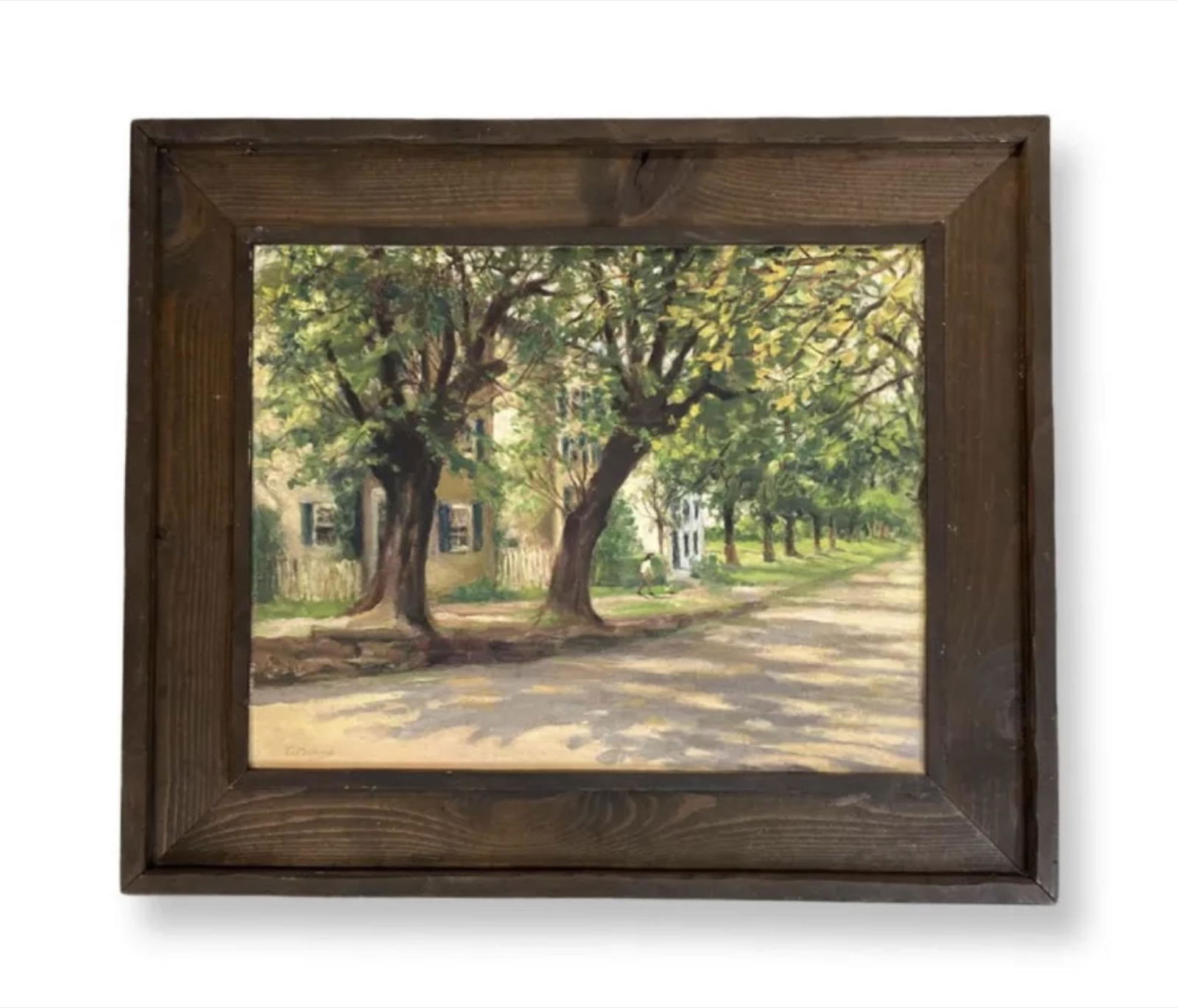 Anthony Thieme (1888 - 1954) American: Anthony Thieme (1888 - 1954) Oil on canvas board ,Signed ,measures 15 1/2 x 20 inches