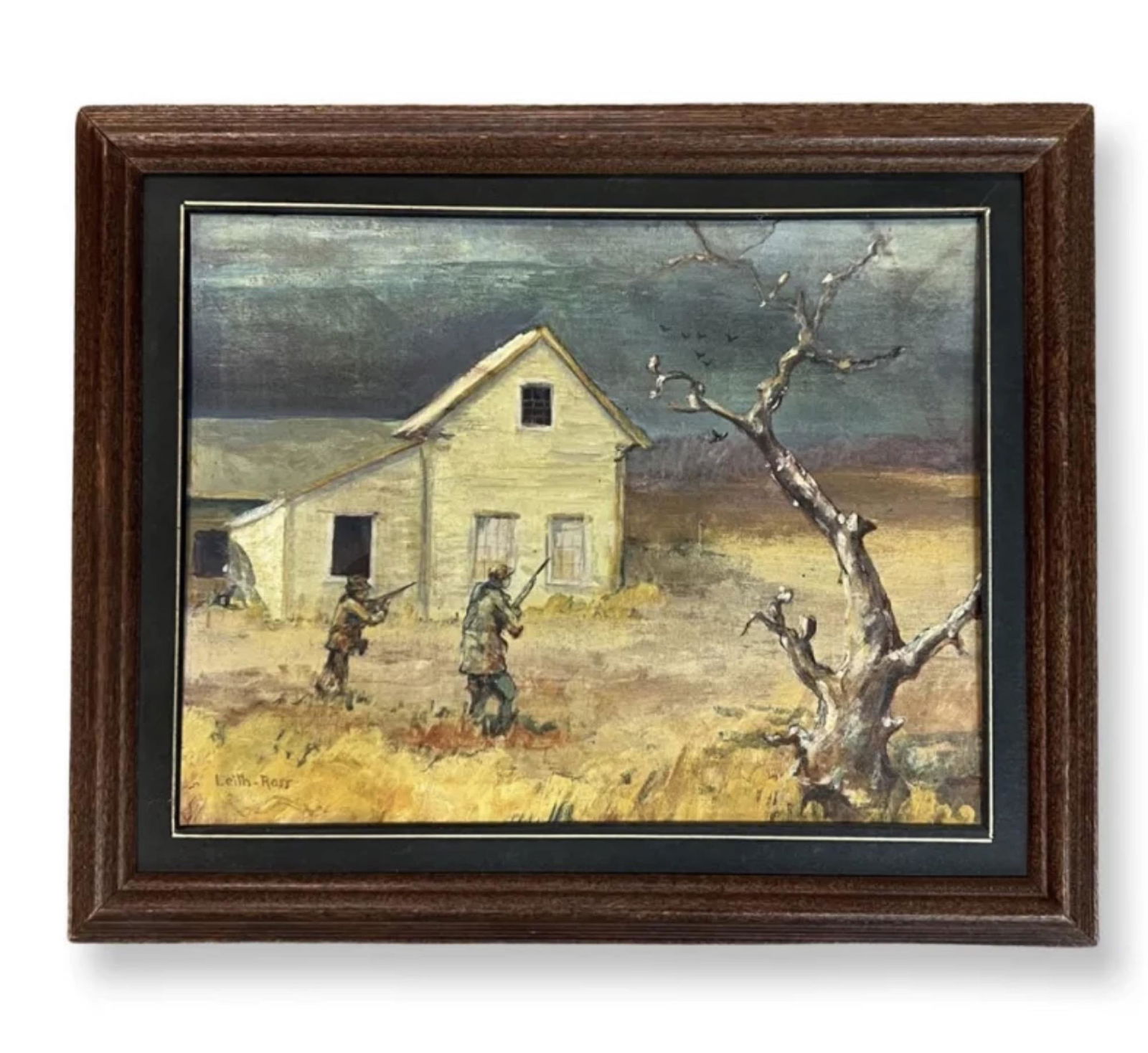 Harry Leith-Ross (1886 - 1973) American: Harry Leith-Ross (1886 - 1973) Oil on board , Signed , measures 7" x 8.5"