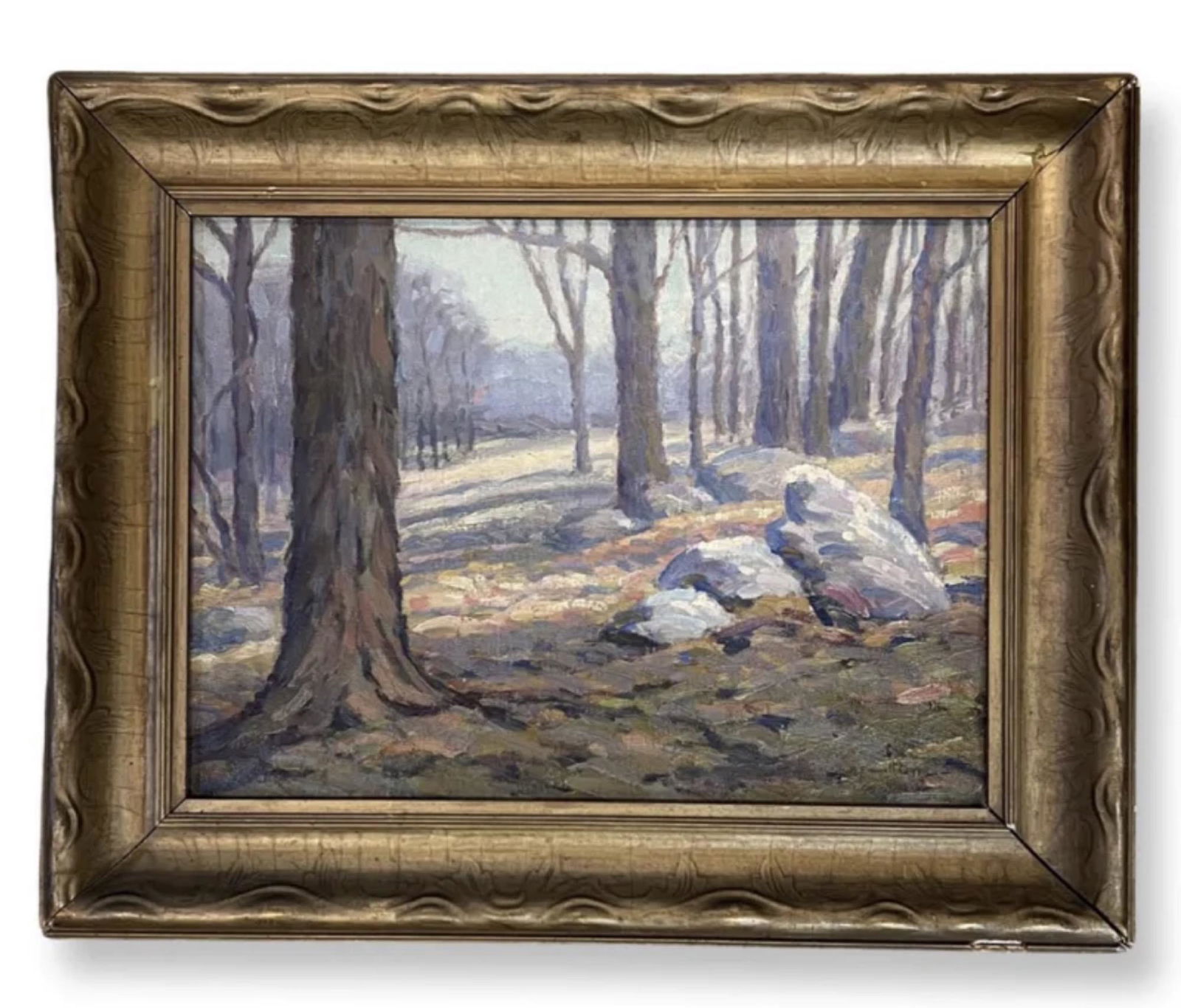 Robert Emmett Owen (1878 - 1957) American " Landscape, Autumn " (1 of 3)