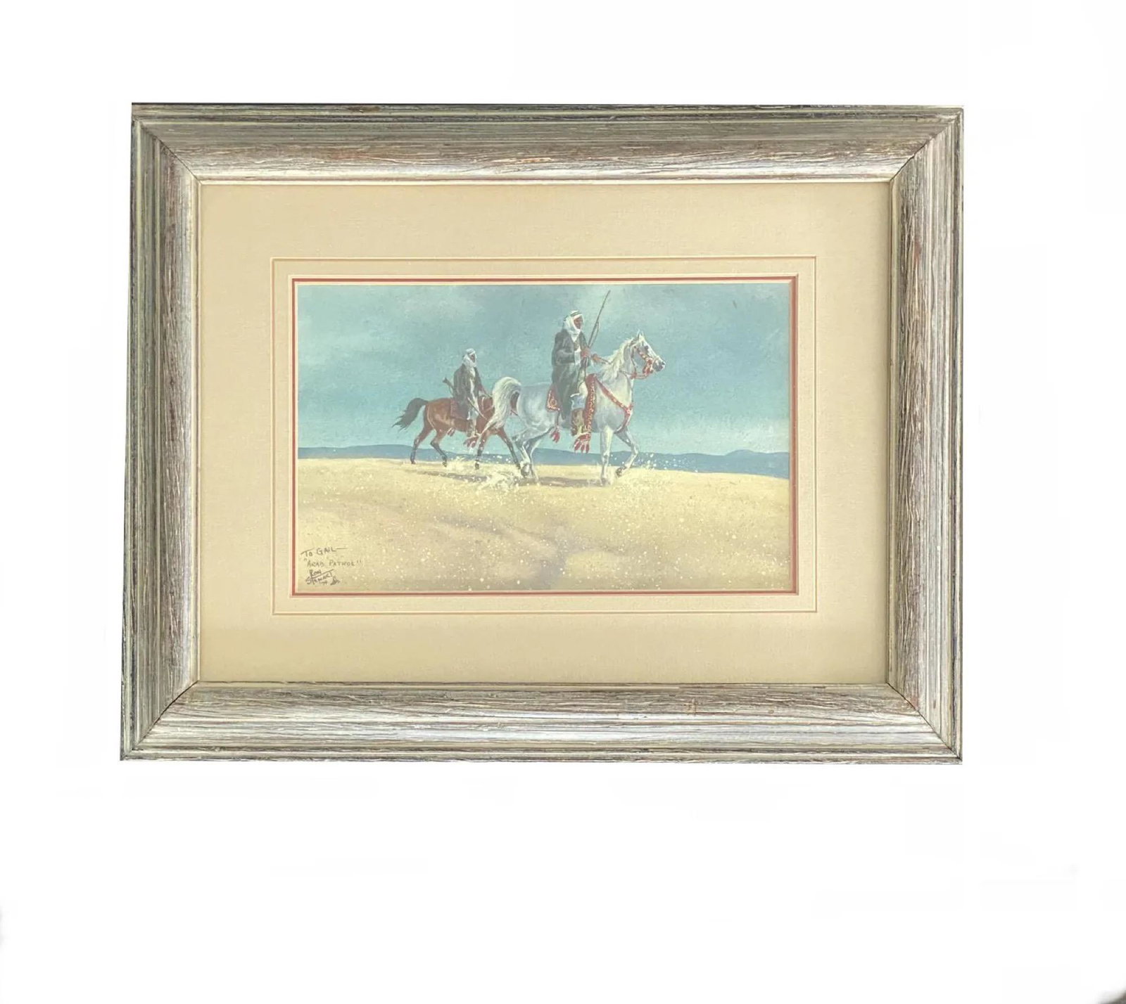Ron Stewart (Born 1941)Ã‚ American: Ron Stewart (Born 1941)Ã‚ American ,Watercolor / Board,Signed ,measures 6.5x10 inches