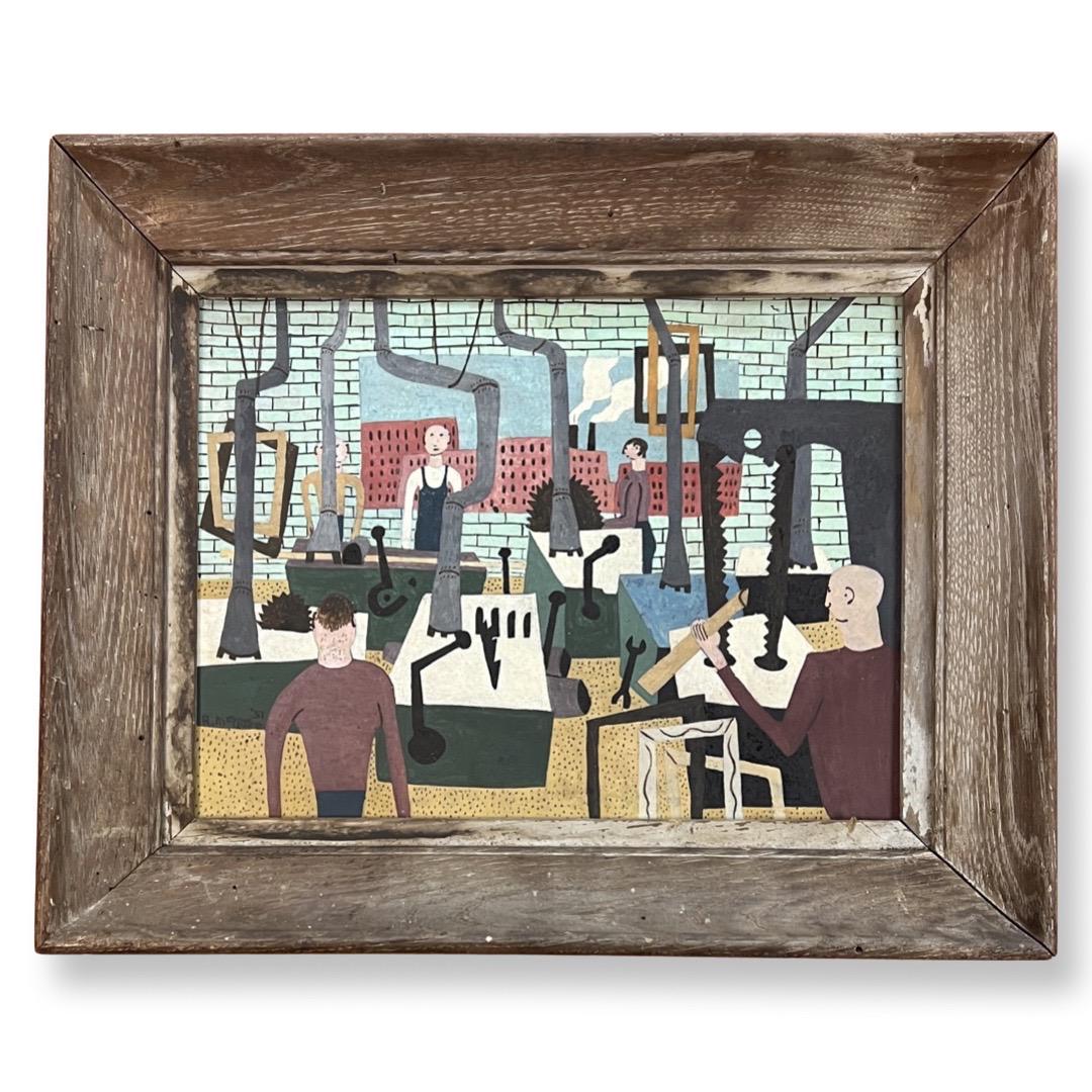 Filipino Perfecto Peck Pinon 1917 - 2006 Oil on Canvas