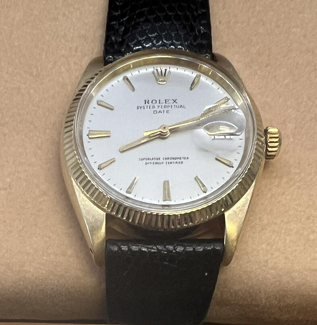 Vintage Men''s Rolex Oyster Perpetual Date ref.1503 18k (1 of 5)