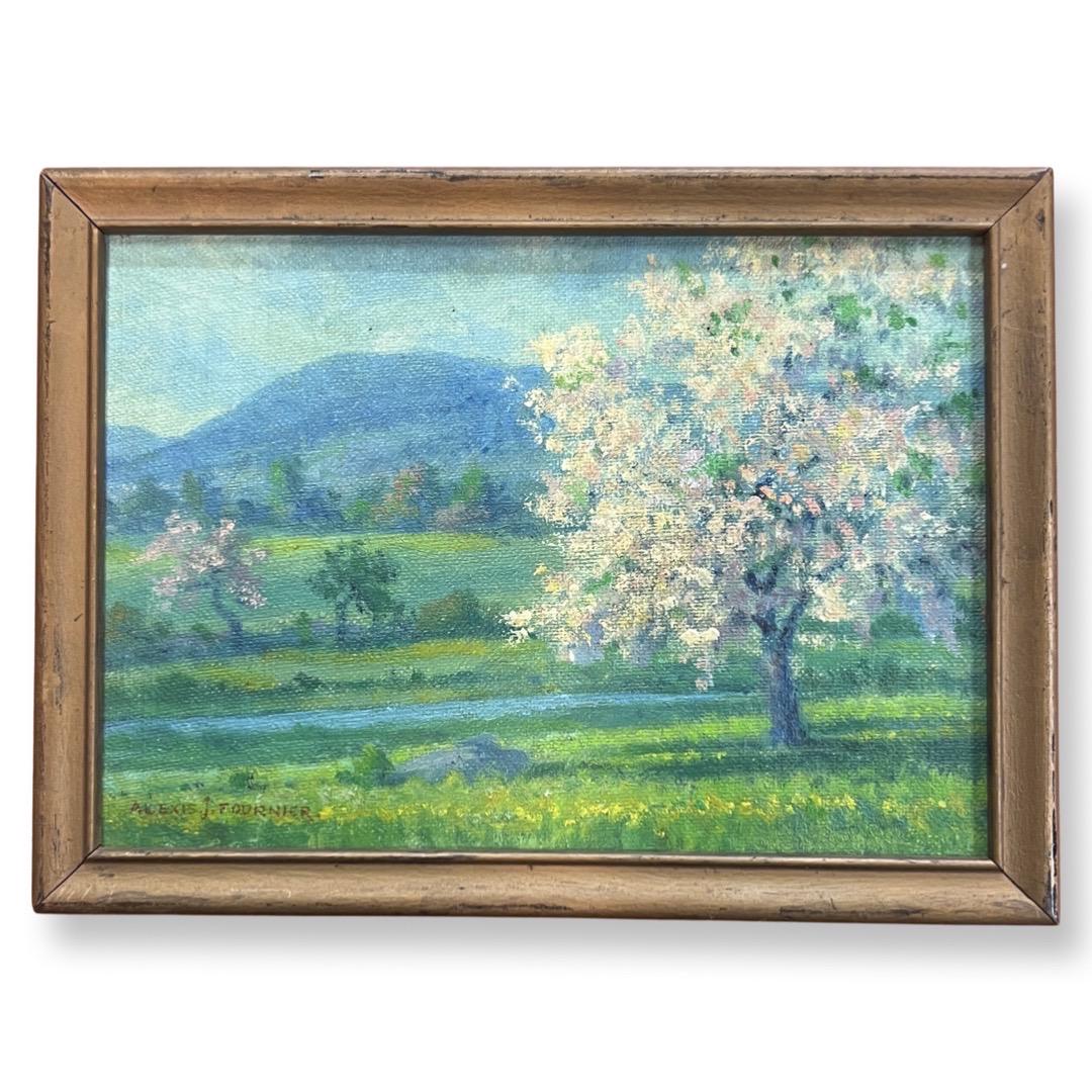 Alexis Jean Fournier (1865 - 1948) American "Spring Landscape" (1 of 3)