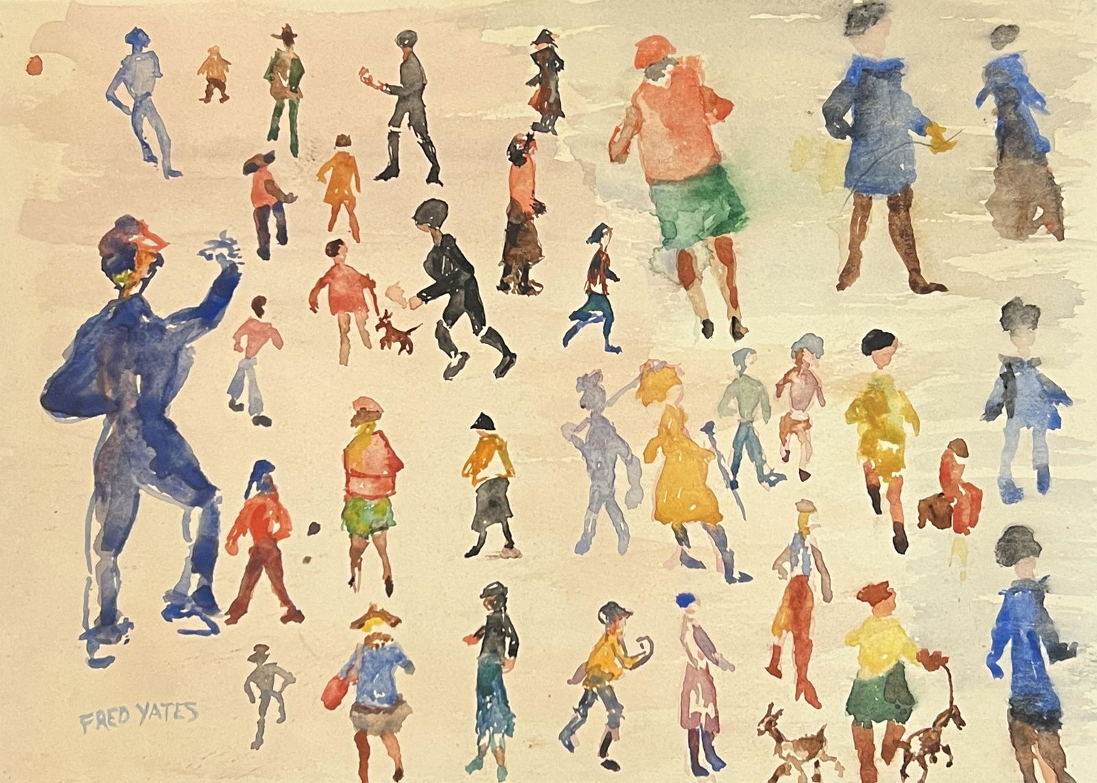 Fred Yates (1922 - 2008) England (1 of 3)