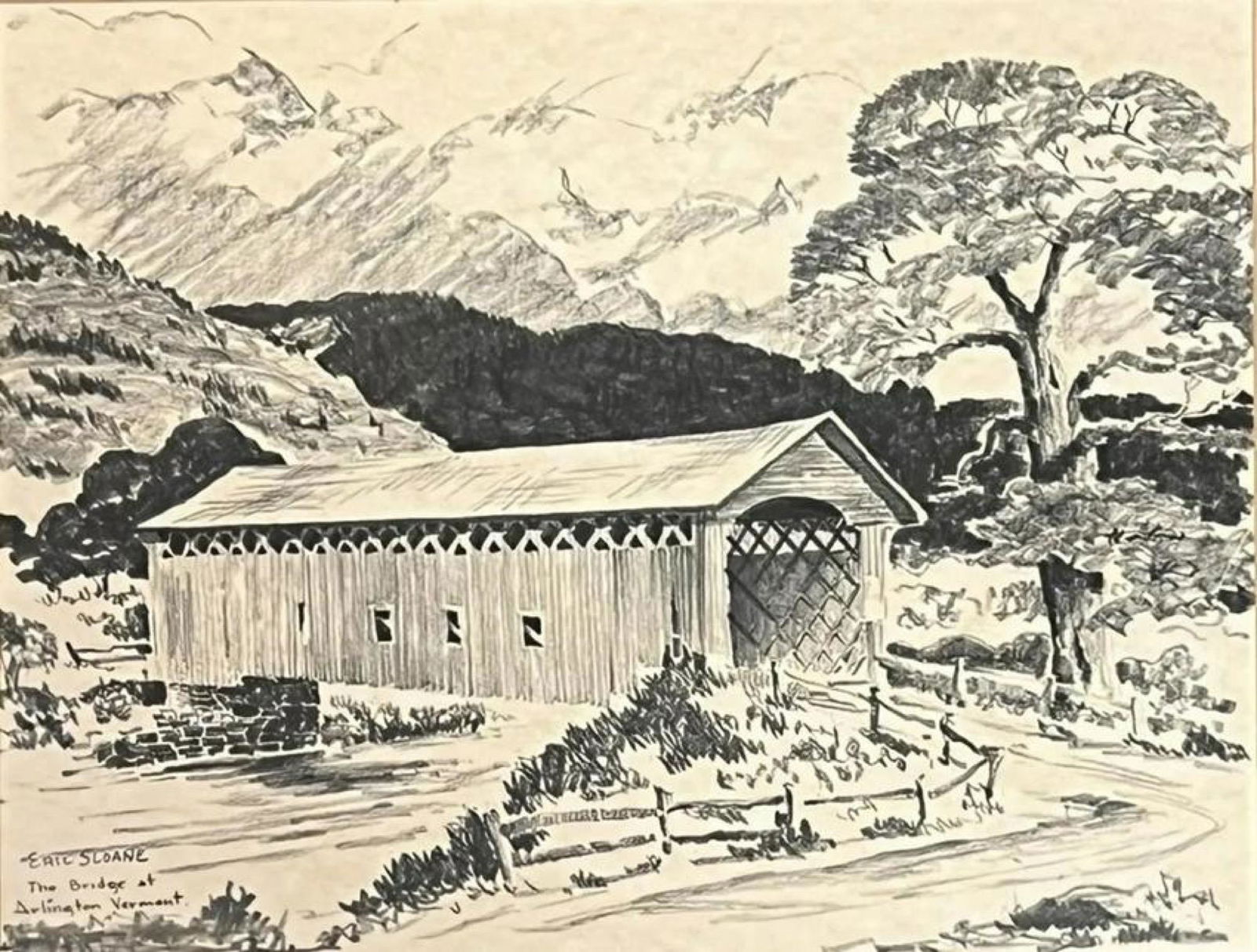 Eric Sloane (1905/10 - 1985) American (1 of 2)