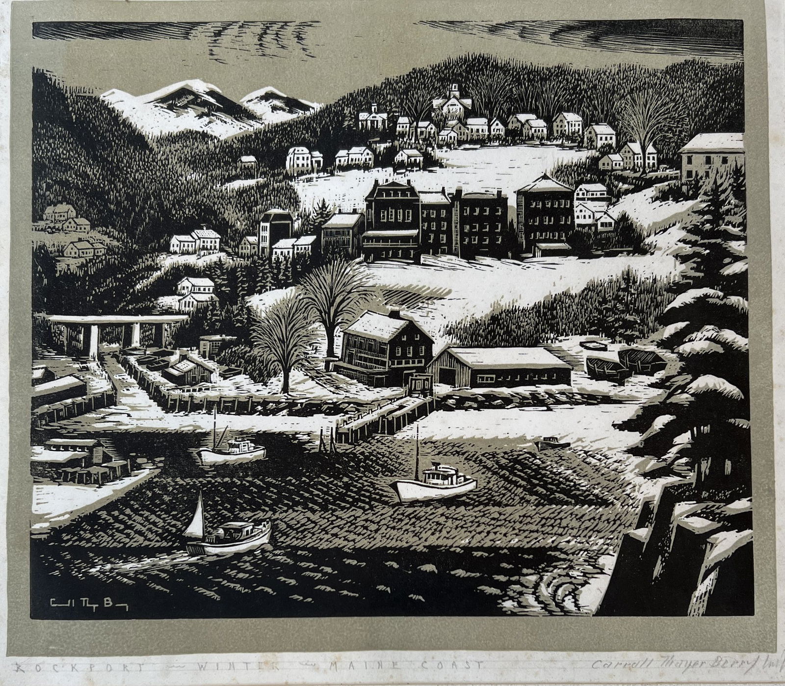 CARROLL THAYER BERRY (1886-1978) American (1 of 4)