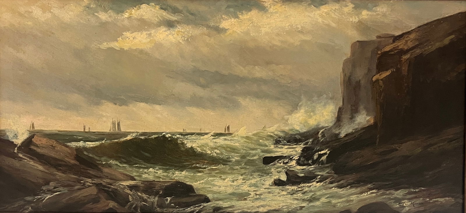 Edward Moran (1829 - 1901) English/ American (1 of 5)