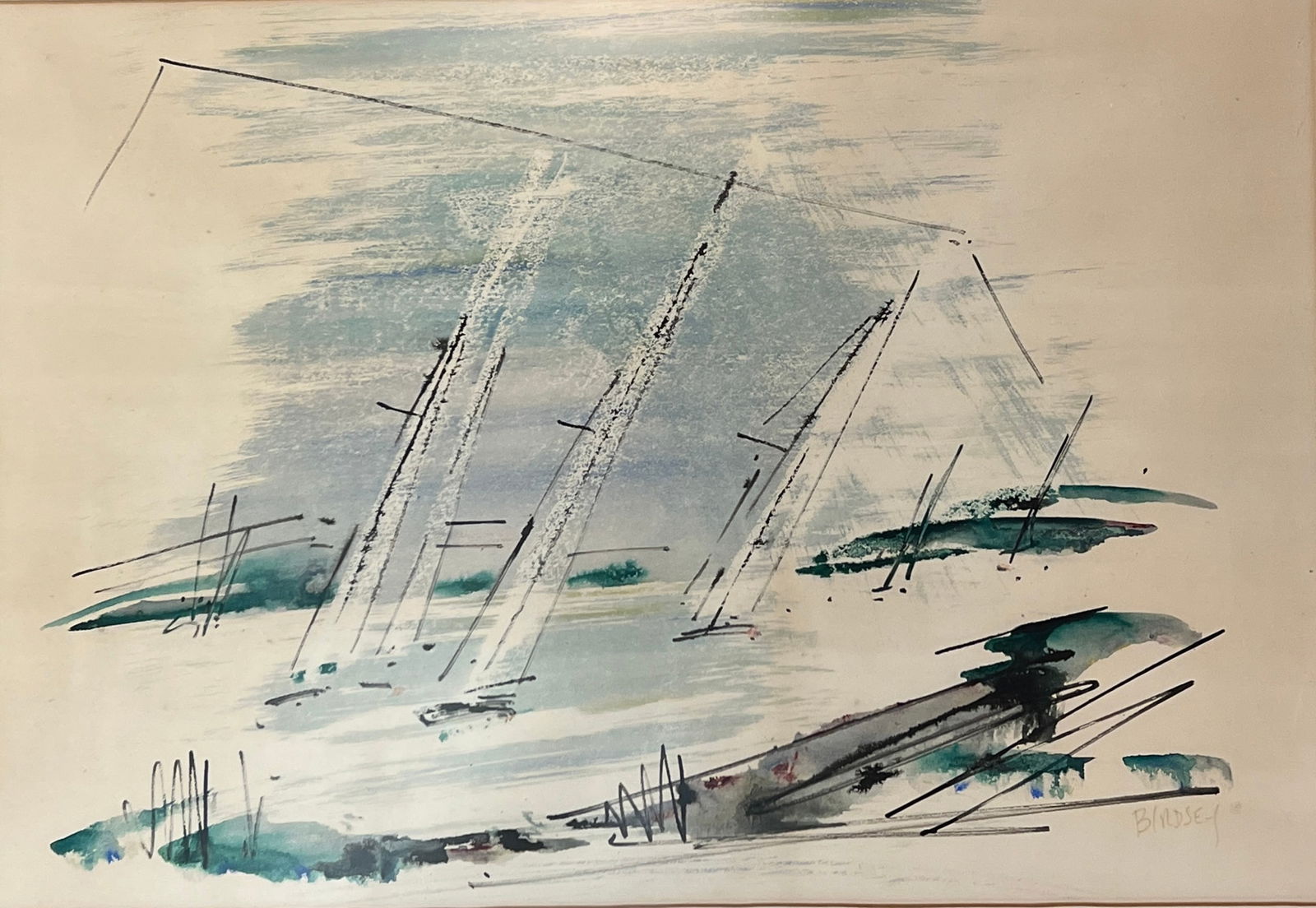 Alfred Birdsey (1912 - 1996) Bermudas (1 of 3)