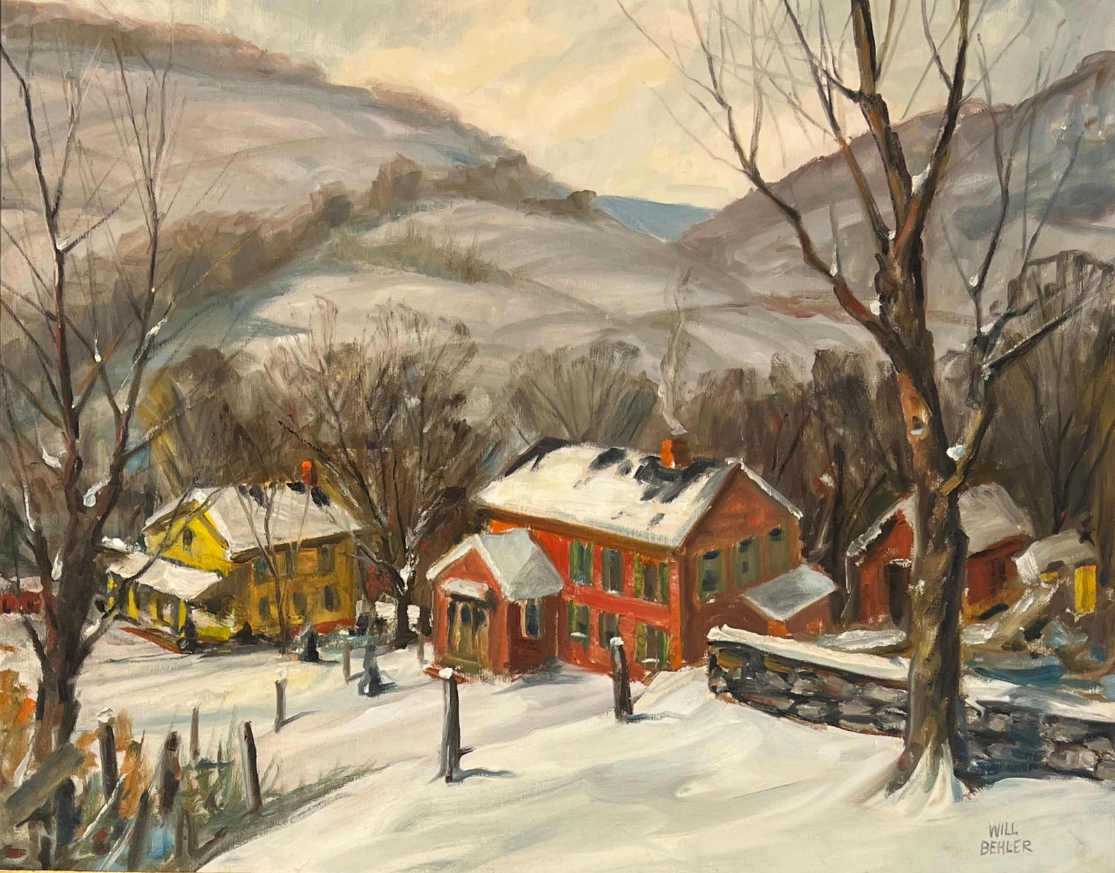 Wilmer G Behler (1915 - 1994) American (1 of 3)