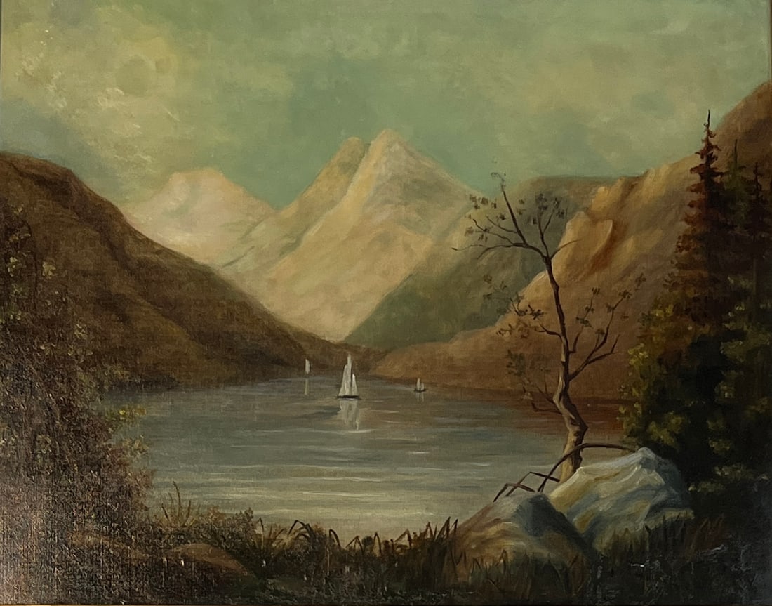 HUDSON RIVER STYLE PAINTING (1 of 2)