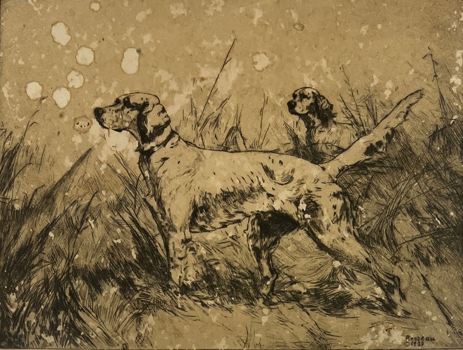 Percival Leonard Rosseau (1859 - 1937) "Partners" (1 of 4)