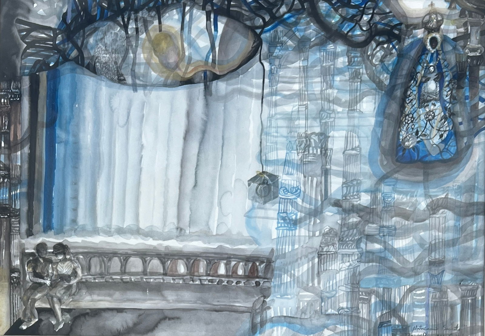 Zaida del Rio (Born 1954) "Matrimonio Secreto" (1 of 3)