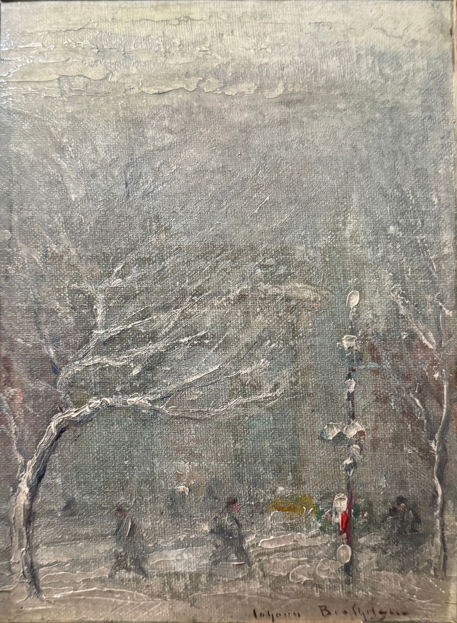 Johann Berthelsen (1883 - 1972) "Tree in Winter" (1 of 3)