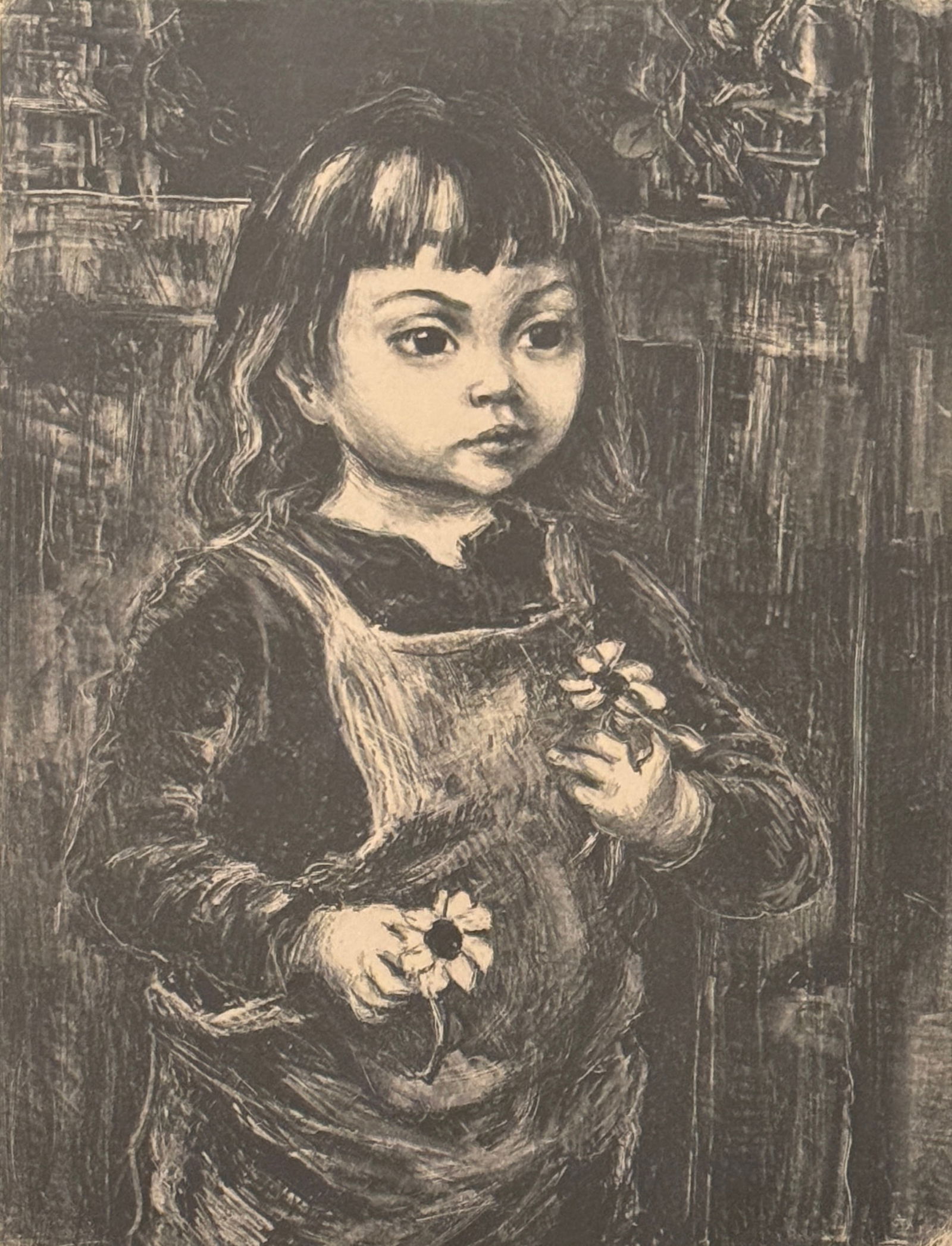 Marion Greenwood (1909 - 1970) "Black Eyed Susan" (1 of 3)