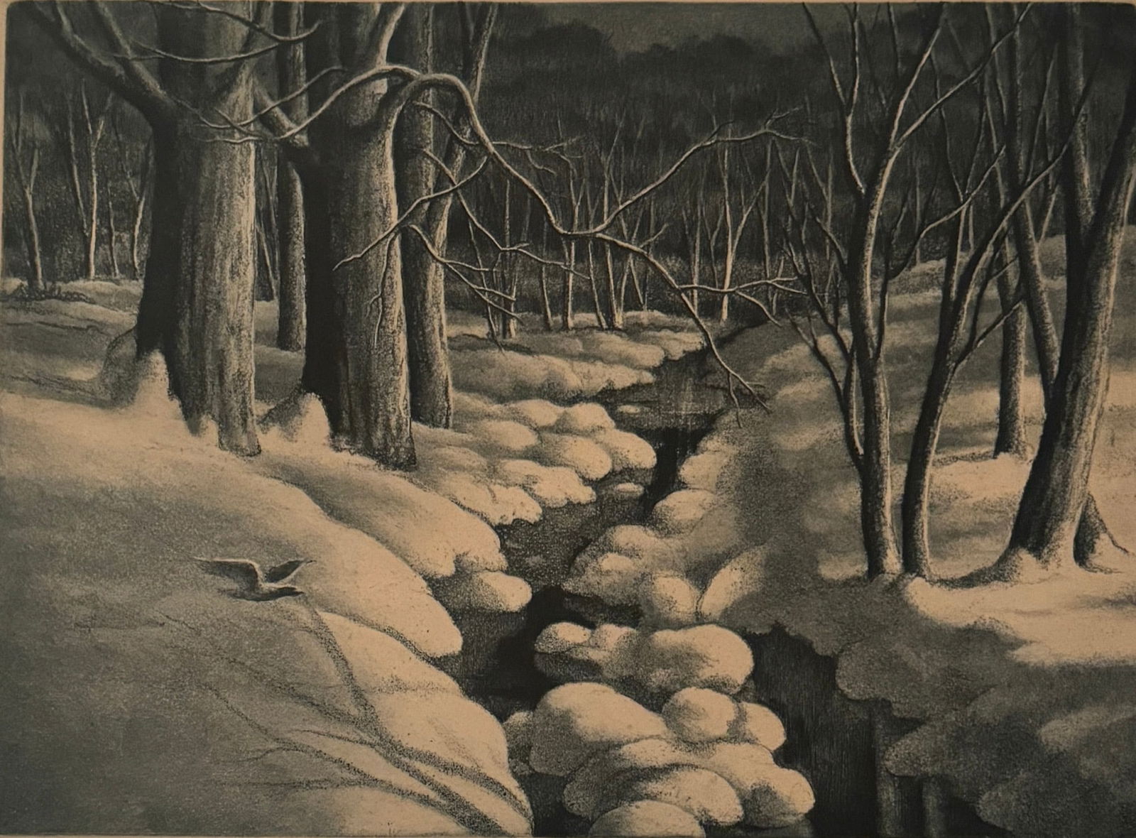 Samuel L. Margolies (1897 - 1974) "Winter Wonderland" (1 of 4)