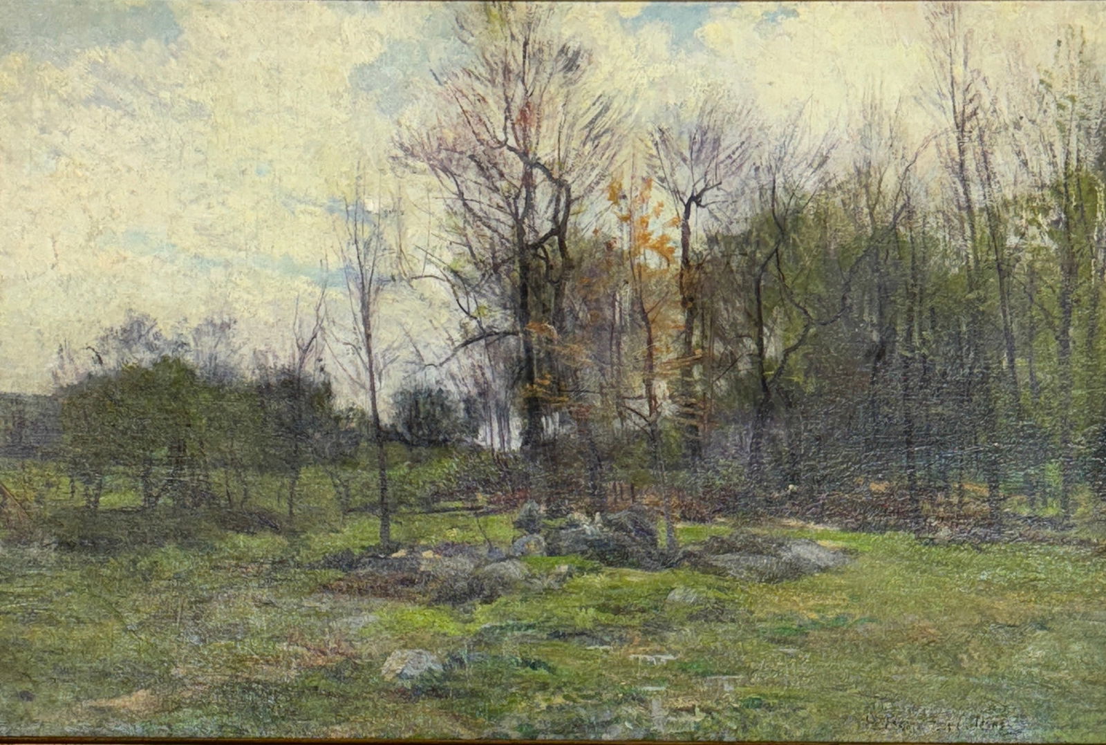 Hugh Bolton Jones (1848-1927) New England Meadow (1 of 3)