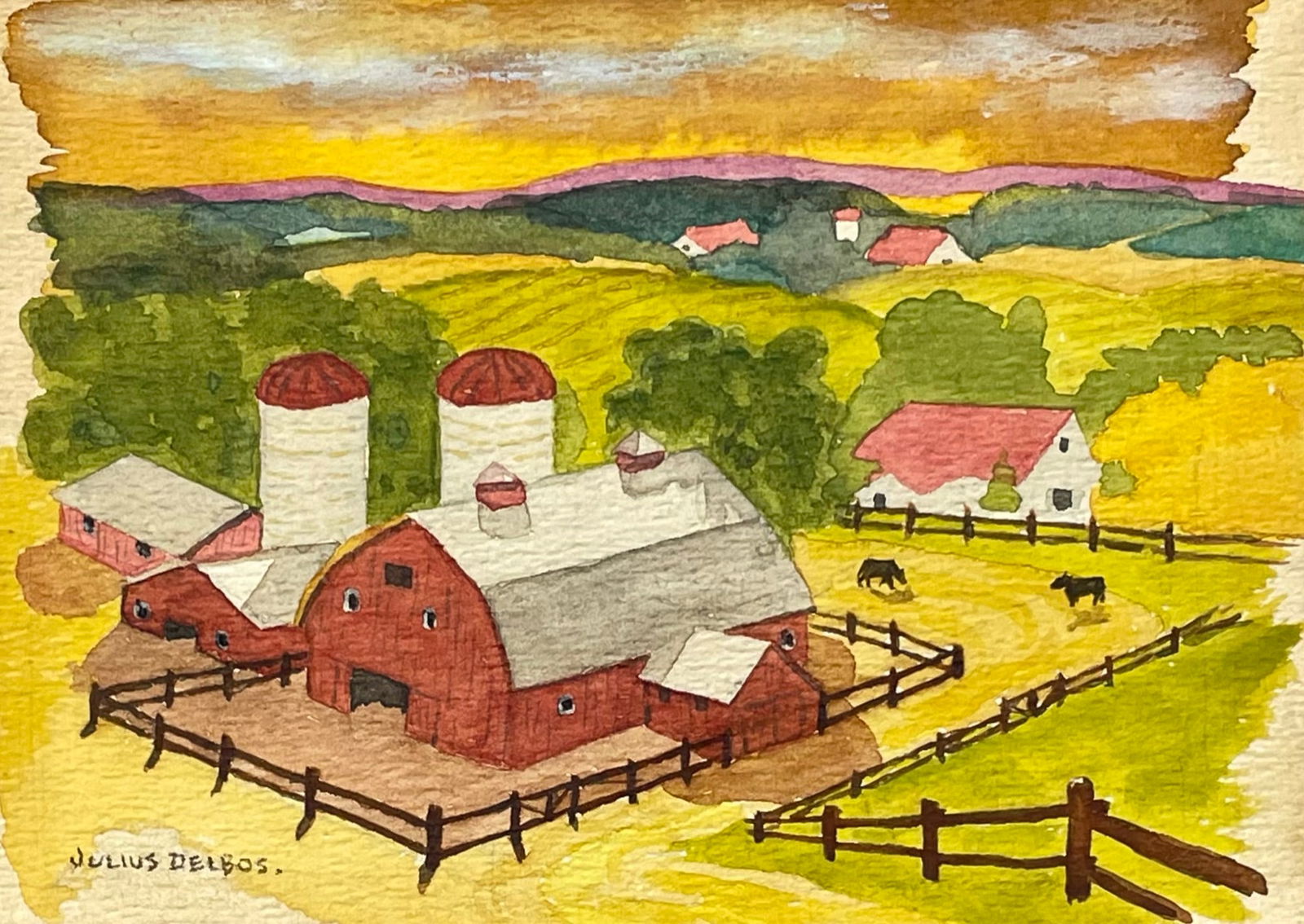 Julius Maximilian Delbos (1879 - 1970) American (1 of 2)