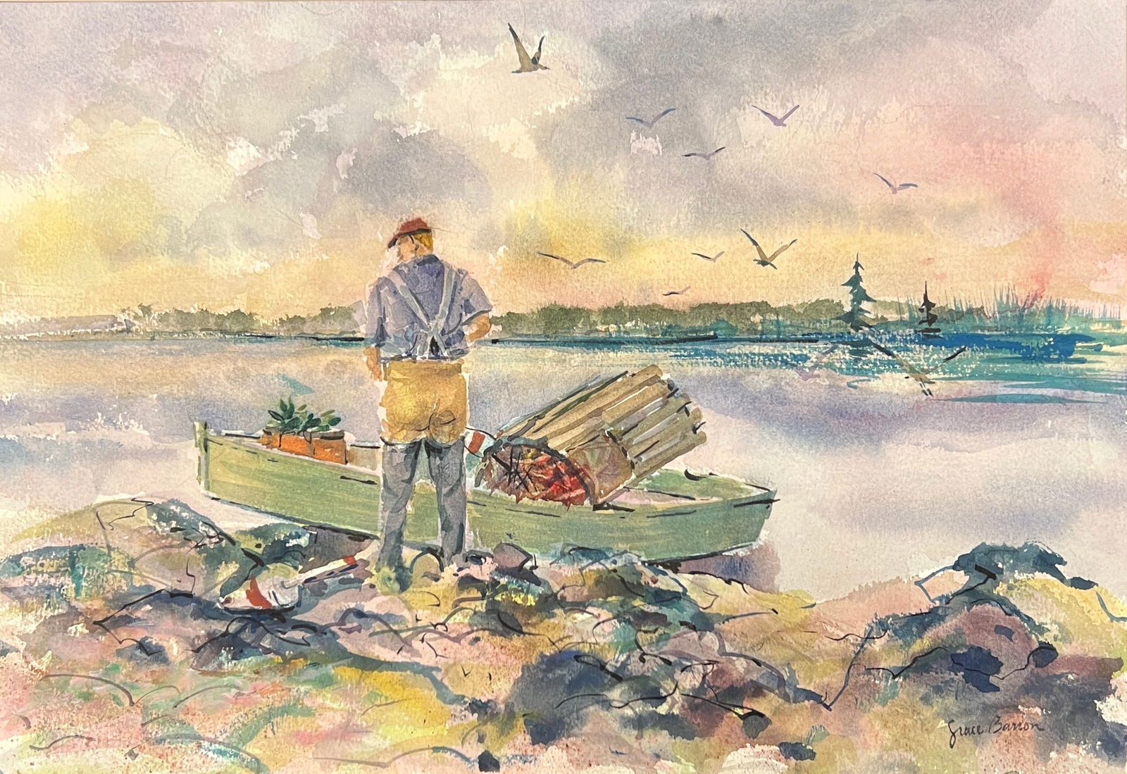 Grace Allison Barron (1899 - 1987) American (1 of 3)