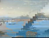 Augusto Corelli (1853 - 1910) View of Mount Vesuvius
