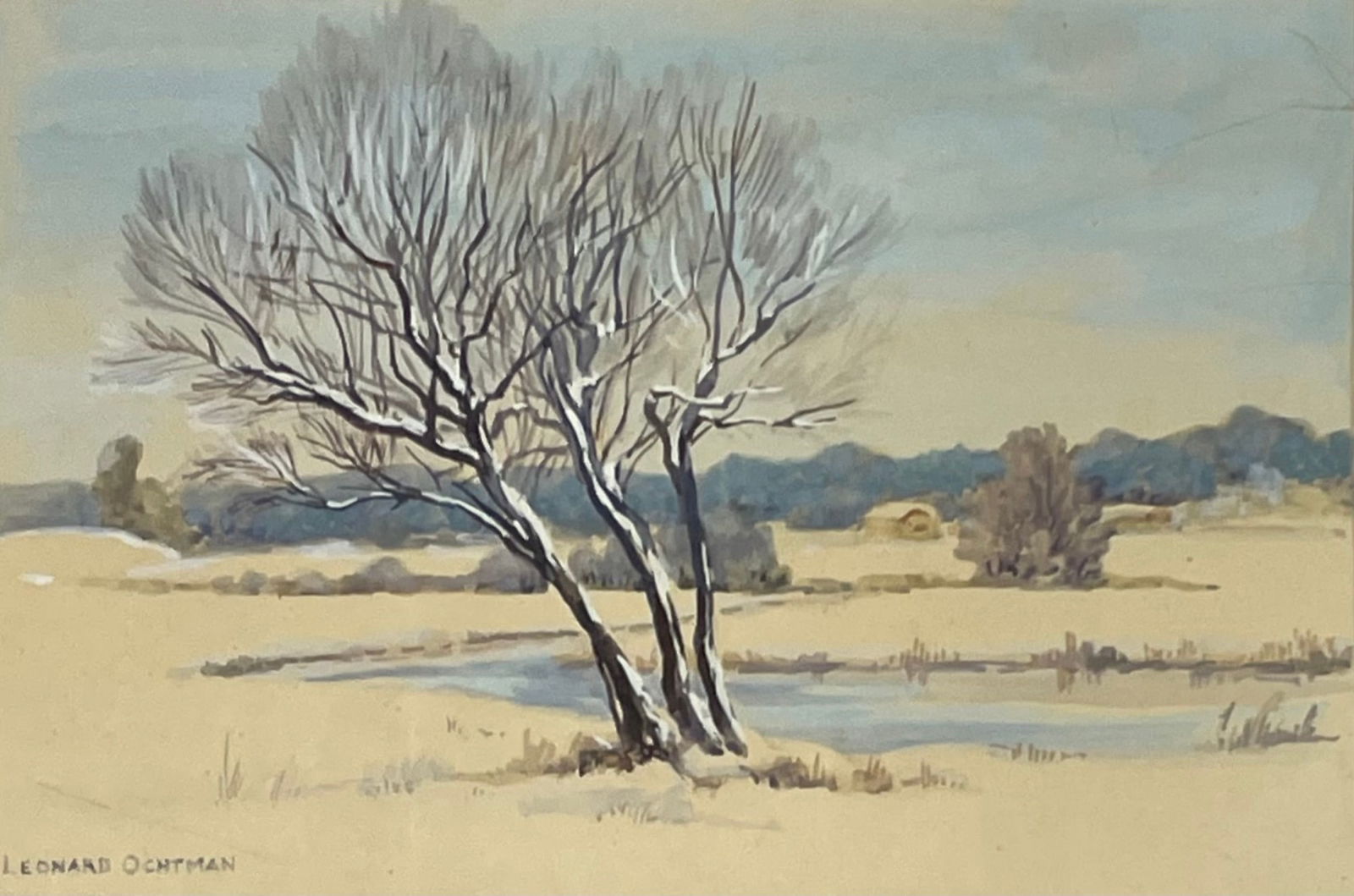 Leonard Ochtman (1854 - 1934) American (1 of 3)