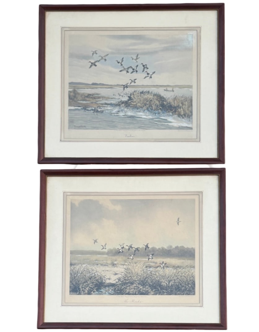 Roland H. Clark (1874 - 1957) "Visitors" & "Raider" (1 of 10)