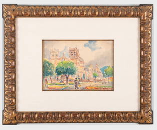 Reynolds Beal (1867-1952) "Guyama, Puerto Rico 1921"
