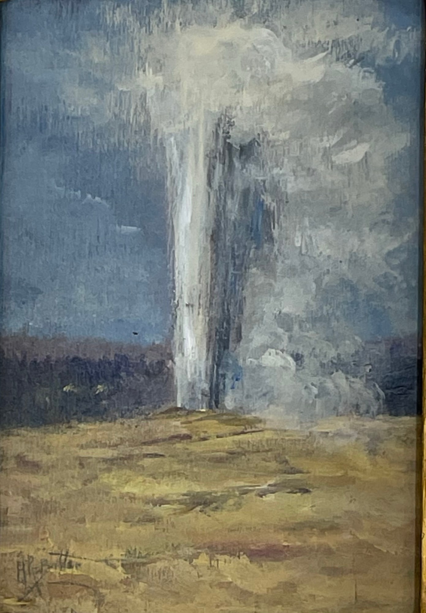 Howard Russell Butler (1856 - 1934) Old Faithful (1 of 3)