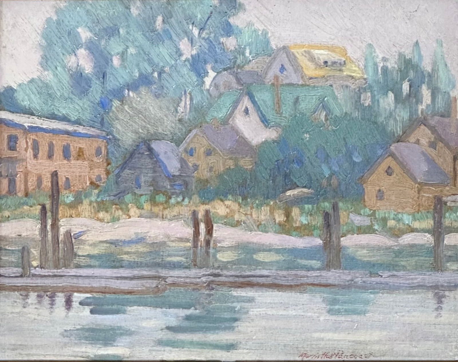 Morris Hall Pancoast (1877-1963) "East Gloucester" (1 of 3)