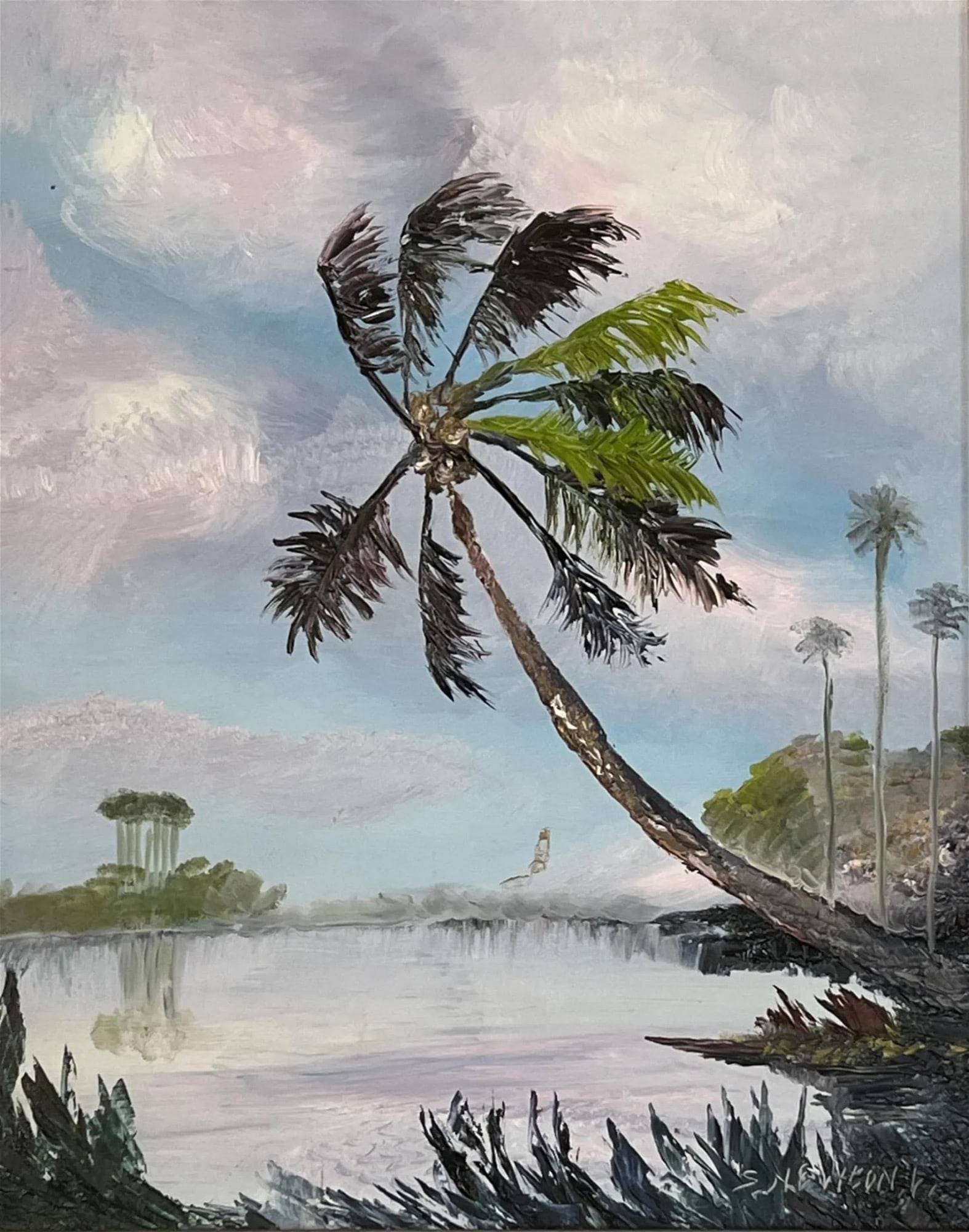 Florida Highwaymen Style Painting (1 of 3)