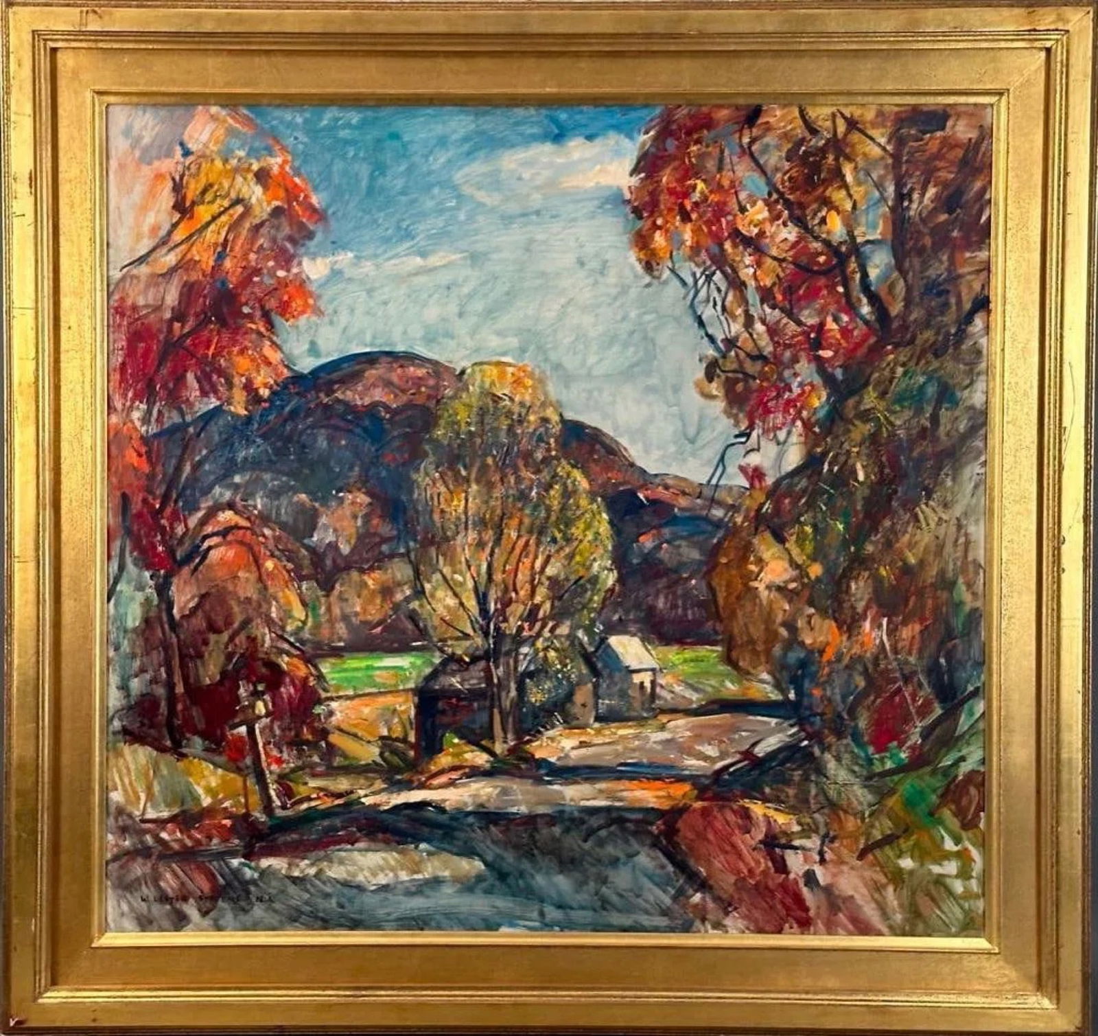 William Lester Stevens (1888 - 1969) Fall Foliage (1 of 3)