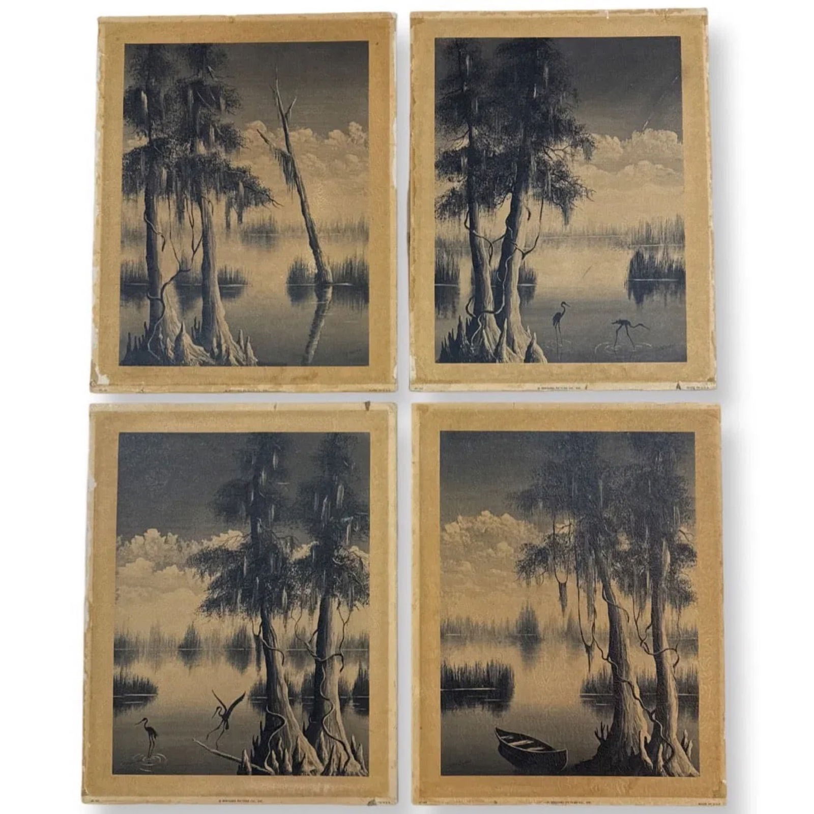 Early Black Americana T.S. Driskell (Louisiana, 20th c.) Four Prints (1 of 5)