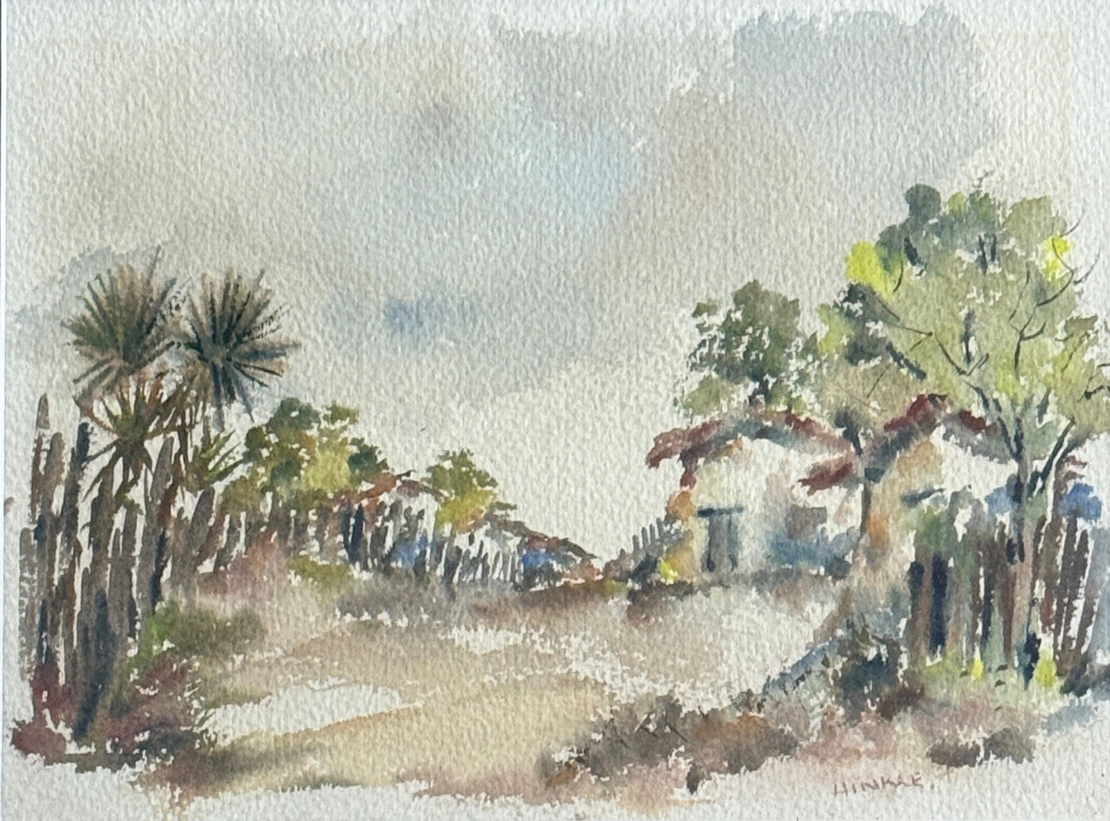 Clarence Hinkle (1880-1960, Santa Barbara, CA) (1 of 3)