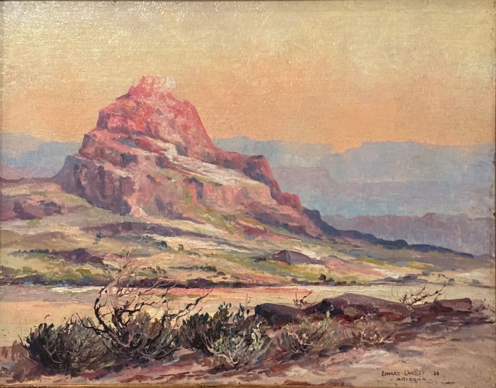 Edward Marion Langley (1870 - 1949) "Arizona" (1 of 3)