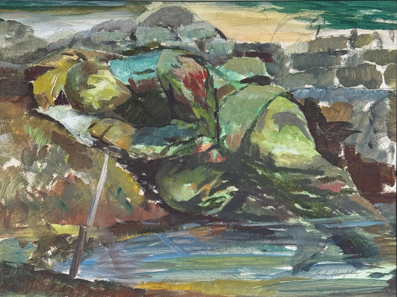 Jack Weldon Humphrey (1901 - 1967) New Brunswick / Canada (1 of 3)