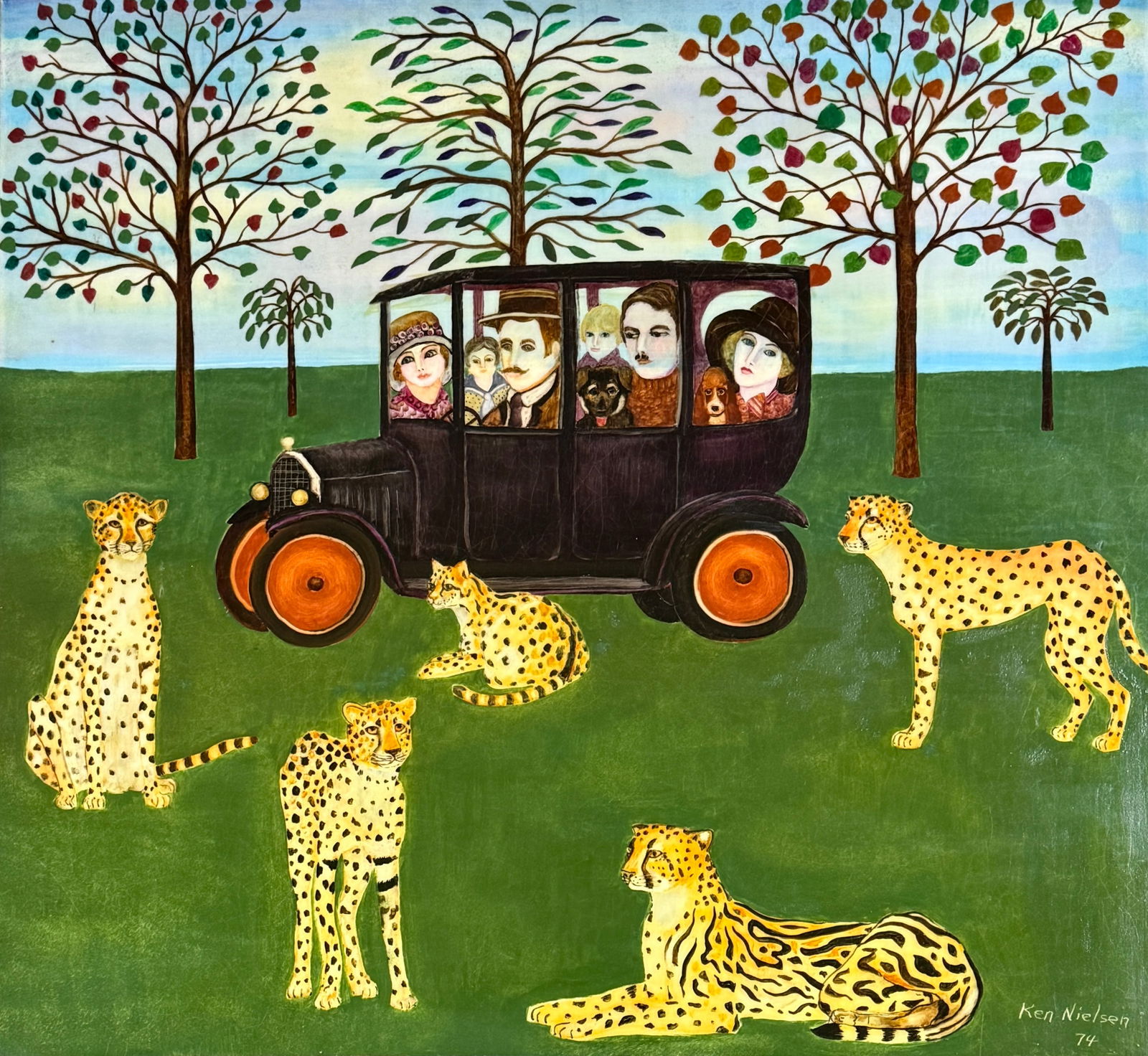 Ken Nielsen (1923-2019) "Born Free" (1 of 5)