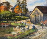 Ken Knowles (Born 1968) "Goodale Orchards, Ipswich, 1998"