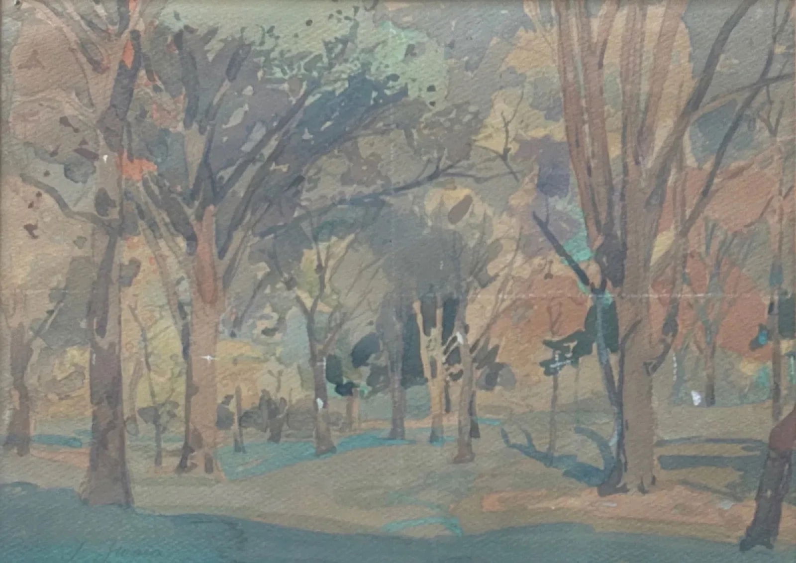 John Zwara (1880 - 1951) "Riverside Park" Indianapolis Change Title (1 of 5)