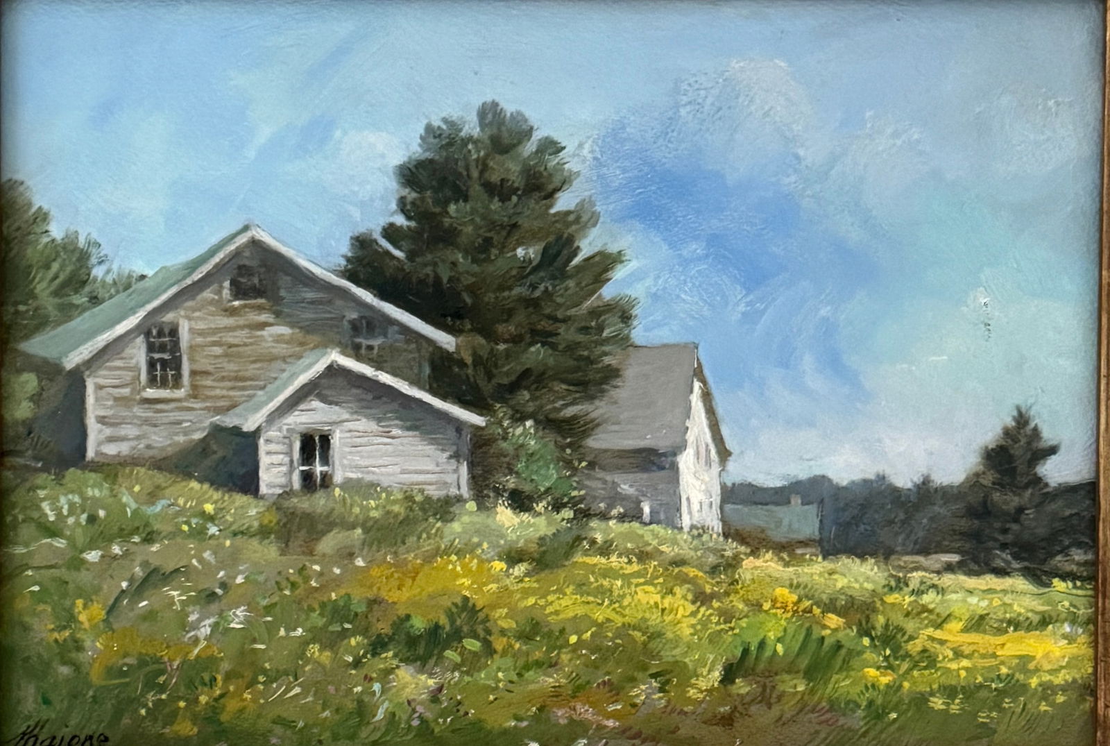 Robert Maione (1932 - 1987) "Summer House" (1 of 3)