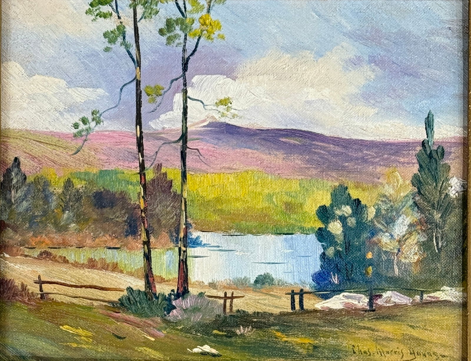 Charles Morris Young (1869 - 1964) New Hope (1 of 3)