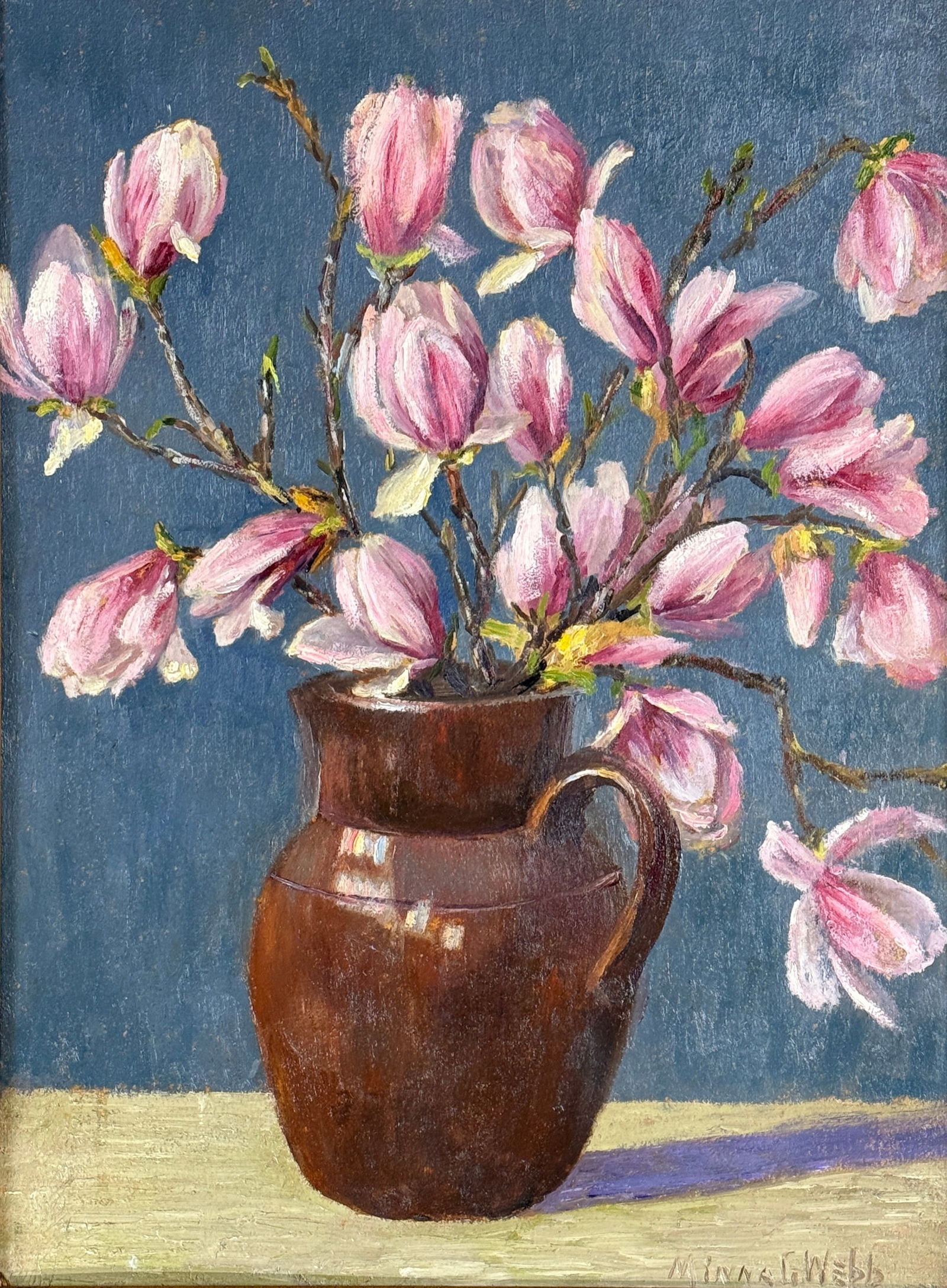 Minna Grumbt Webb (1885 - 1969) Magnolia Still Life (1 of 4)
