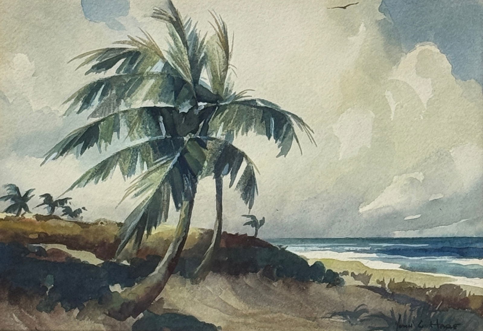 John Cuthbert Hare (1908 - 1978) "South Florida Coast" (1 of 3)
