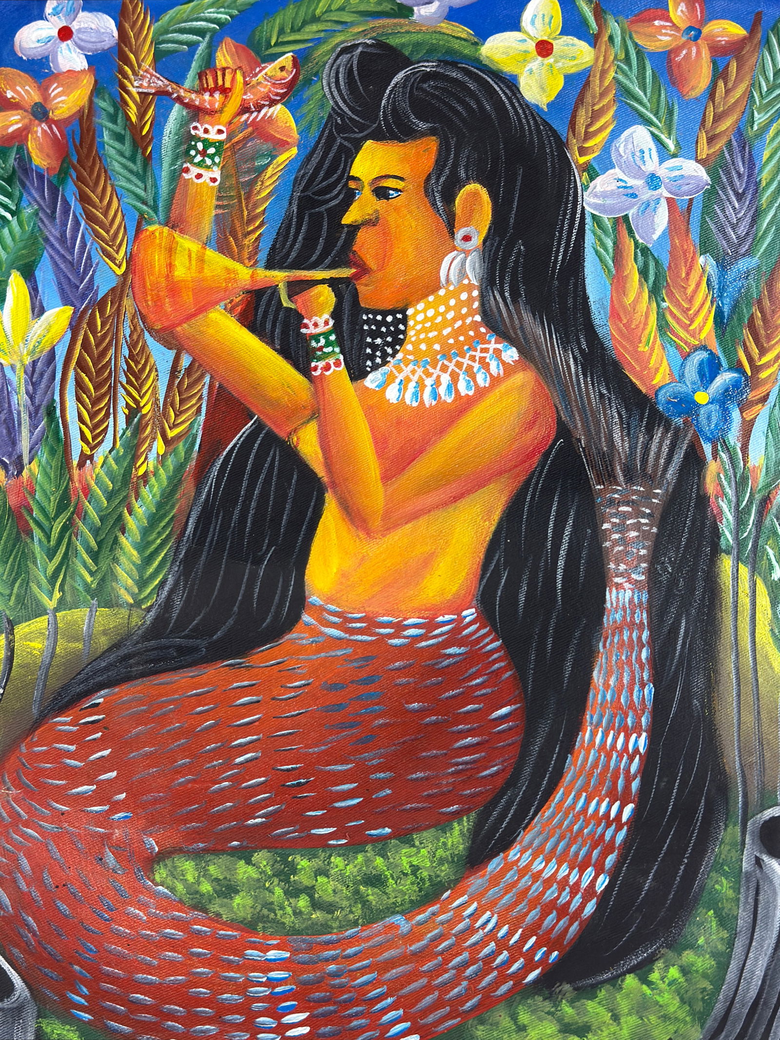 Andre Pierre (c. 1915/16 - 2005) Haiti (1 of 2)