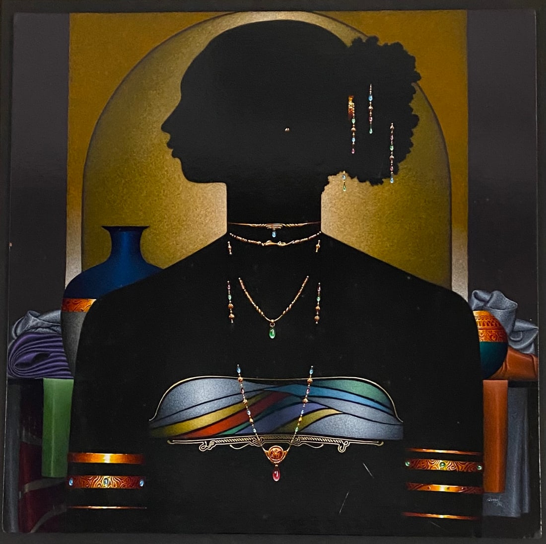 SIMIL- EMILCAR SIMILIEN (B. 1944) Haiti (1 of 3)