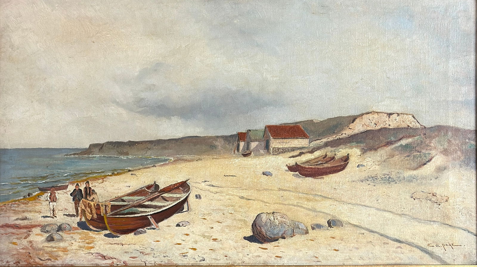 Edward A. Page (1850 - 1928) Swampscott Beach (1 of 3)