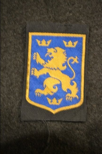 WWII GERMAN UKRAINIAN SS DIVISION GALICIEN SLEEVE PATCH: WWII GERMAN UKRAINIAN SS DIVISION GALICIEN SLEEVE PATCH