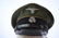WWII GERMAN WAFFEN SS NCO OFFICERS VISOR HAT CAP