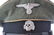 WWII GERMAN WAFFEN SS NCO OFFICERS VISOR HAT CAP - 4