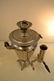 ANTIQUE IMPERIAL RUSSIAN ANTIQUE NICKEL SILVER SAMOVAR - 8